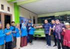 Kelompok Pekerja Di Bank Sampah, Dapat Bantuan Motor Roda Tiga Dari Anggota DPR RI