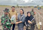 Kerja Sama Dengan BPTP Papua, "Rumah Aspirasi" Serahkan Bibit Dan Alat Tanam Jagung Kepada Korem 174/Atw Merauke