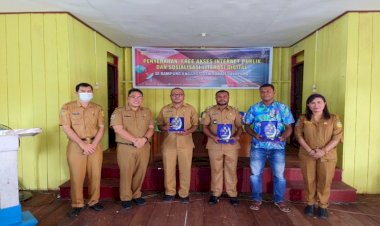 Hadirkan internet gratis Untuk Warga Kampung Tobati dan Enggros, ini Harapan Diskominfo Papua
