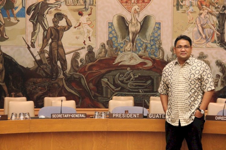 Dosen hubungan internasional UIN Syarif Hidayatullah Jakarta, Teguh Santosa.