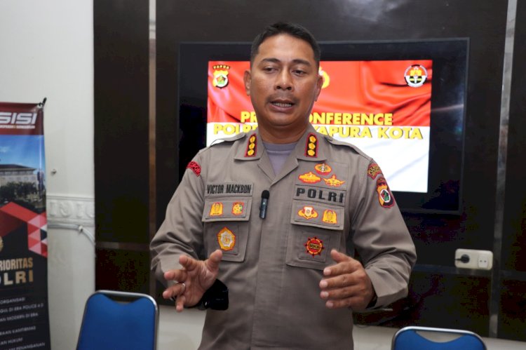 Kapolresta Jayapura Kota Kombes Pol. Dr. Victor D. Mackbon