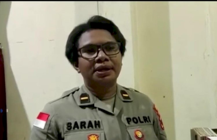 Kasi Humas Polresta Jayapura Kota Ipda Sarah Kafiar