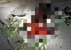 Polisi Olah TKP Kasus Pembunuhan Di Jalan Arafura Buti, Korban Meniggal Dunia Dengan Luka Tusukan Dibagian Dada