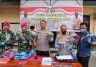 Sinergitas Polri- TNI di batas Negara,  Berhasil Amankan Pemilik Dan Barang Bukti 10 Bungkus Ganja