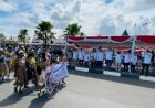 Di Merauke, Pawai Budaya Nusantara Meriahkan HUT Kemerdekaan RI Ke 77