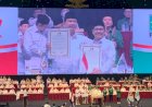 Teken MoU Koalisi, Prabowo Rangkul Pundak Cak Imin