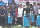 Papua Football Academy Diresmikan, Jokowi Lakukan Tendangan Pertama