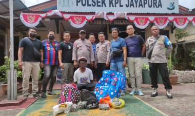 Polisi Gagalkan Penyeludupan Ganja Sebanyak 2 Kilogram Tujuan Manokwari di Pelabuhan Jayapura