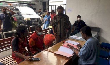 Memiliki Ganja Sebanyak 12 Kg, Warga PNG  Diserahkan Penyidik ke Jaksa