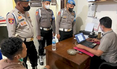 Cek Inventaris Dinas, Provos Polda Papua Lakukan Gaktibplin di Polsek Japut dan Dua Pos Penjagaan
