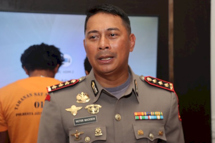 Kapolresta Jayapura Kota Kombes Pol Dr. Victor D. Mackbon