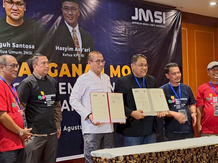 JMSI Kerjasama Dengan KPU RI Guna Sukseskan  Pemilu 2024