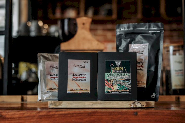 Produk Kopi Liberika Jagebob dan Kalimaro Blend, Koplink Coffee Roaster