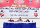 Polres Boven Digoel Gelar Sosialisasi UU Tindak Pidana dan Lalu Lintas