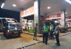 Paska Harga BBM Naik, Polres Merauke Amankan SPBU