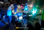 Satlantas Polres Merauke, Tilang Tiga Orang Pemuda Yang Ugal-Ugalan Pada Malam Minggu