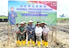 Peringati HUT TNI AL ke-77, Lantamal  XI Melaksanakan Penanaman Sorgum Di Merauke