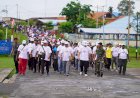 Kemeriahan Jalan Santai Dalam Rangka Peringatan Haornas 2022 di Kabupaten Mappi
