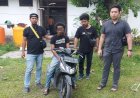 Lakukan Pencurian Motor, Polisi Amankan AM Bersamam Barang Bukti