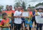 Pertandingan Voli Se Distrik Jagebob Dimenangkan Tim Kampung Mimi Baru, Benny Latumahina Berikan Apresiasi