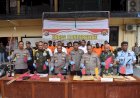 Amankan 14 Pedemo Save LE, Terancam UU   Darurat Lantaran Kedapatan Membawa  Sajam Dan Bom Rakitan