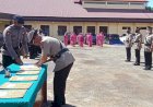 Polres Boven Digoel Gelar Sertijab Kabag Ops, Kasat Samapta dan Kapolsek Jair