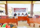 Forkompimda Musnahkan Barang Bukti Miras, Rolet, Togel dan Ganja di Wilkum Polres Boven Digoel
