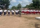 Babinsa Pos Ranmil Anim Ha Latih Siswa/i SD dan SMP Baris Berbaris