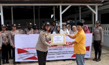 HUT Polwan ke-74, Polres Boven Digoel Gelar Bhakti Religi