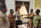 Masyarakat Kampung Kombay, Hibahkan Sebidang Tanah Untuk Polres Boven Digoel