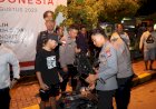 Pimpin Patroli, Amankan Beberapa Sajam dan Miras Ilegal Berhasil Diamankan"