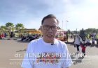 Jalan Sehat dan Zumba Perayaan HUT IDI ke 72 Tahun di Kabupaten Merauke