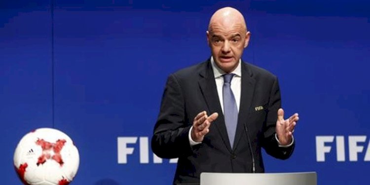Presiden FIFA Gianni Infantino/Net
