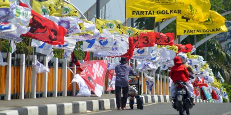 Bendera partai politik/Net