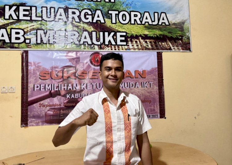 Andreas Bayu Bangalino Ketua terpilih Pemuda Ikatan Keluarga Toraja