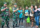 Dandim Boven Digoel Berikan Bantuan Sembako kepada Warga Kurang Mampu dan Terdampak Stunting