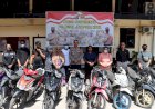 Kapolresta Jayapura Kembalikan 10 Unit SPM Hasil Curanmor Kepada Pemiliknya