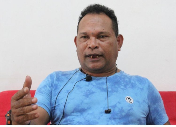 Rudi Samori, Ketua Umum Laskar Pemuda Merah Putih Bersatu Provinsi Papua.
