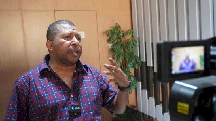 Juru Bicara Tim Deklator dan Tim Presidium Pemekaran Provinsi Papua Barat Daya, Yanto Amus Ijie