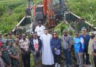 PJ Bupati Mappi Pantau Pembersihan Tebu Rawa