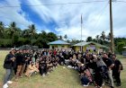 Mahasiswa Unmus Berkolaborasi Dengan Kompi C 757 Kurik Menggelar Bakti Sosial di Kampung Ivimahad
