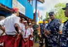 Lantamal XI Resmikan Bedah Rumah dan Gelar Bakti Sosial di Kampung Kumbe 