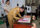 PJ Gubernur Apolo Safanpo Hadiri Pelantikan K-SPSI PT. APM di Distrik Eligobel