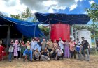 Rumah Aspirasi Sulaeman Hamzah Serahkan Bantuan Alat Pengering Padi Untuk Masyarakat Kampung Sidomulyo