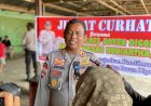 Dengar Langsung Keluhan Masyarakat, Kapolres Boven Digoel Janji Rehab Pasar dan Bangun Pos Polisi