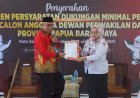 Sanusi Rahaningmas Serahkan 2.536 Dukungan ke KPUD PBD, Berkas Dinyatakan Lengkap