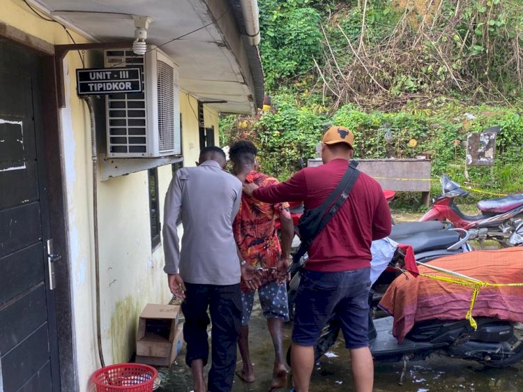 FT pelaku pembakar Wage Suti ditangkap tim gabungan Polresta Sorong Kota 