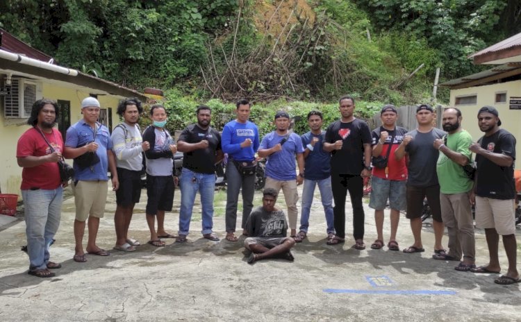 Tim gabungan Polresta Sorong Kota tangkap OB pelaku penganiaya  Wa Gesuti 