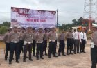 Polres Boven Digoel Laksanakan Apel Gelar Pasukan Operasi Keselamatan Cartenz 2023