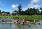 Lomba Dayung Perahu Dalam Rangka HUT Merauke 121 Tahun
